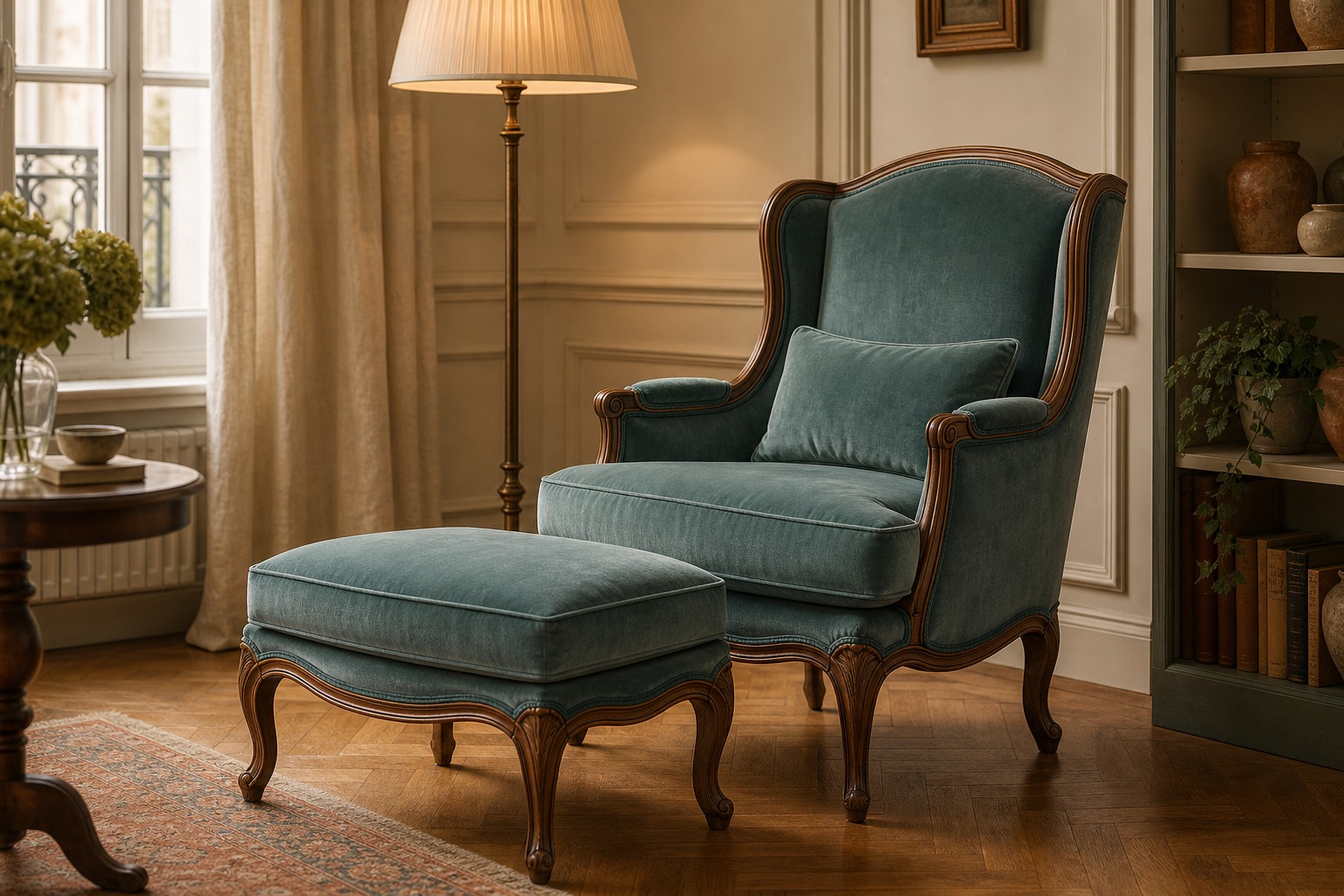 Bergère armchair